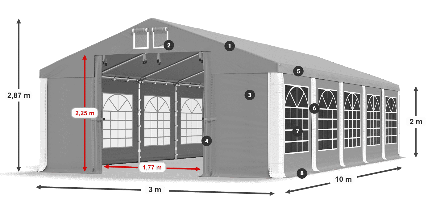 ISD 560 PVC legenda 2m