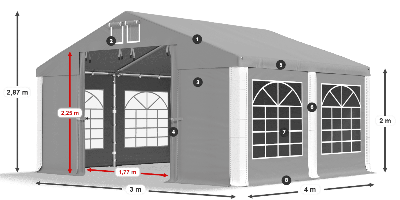 ISD 560 PVC legenda 2m