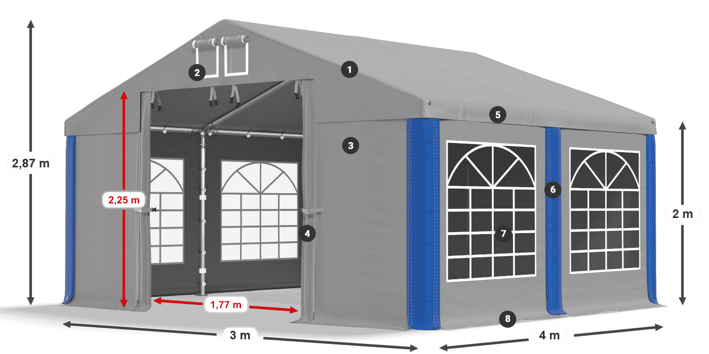 ISD 560 PVC legenda 2m