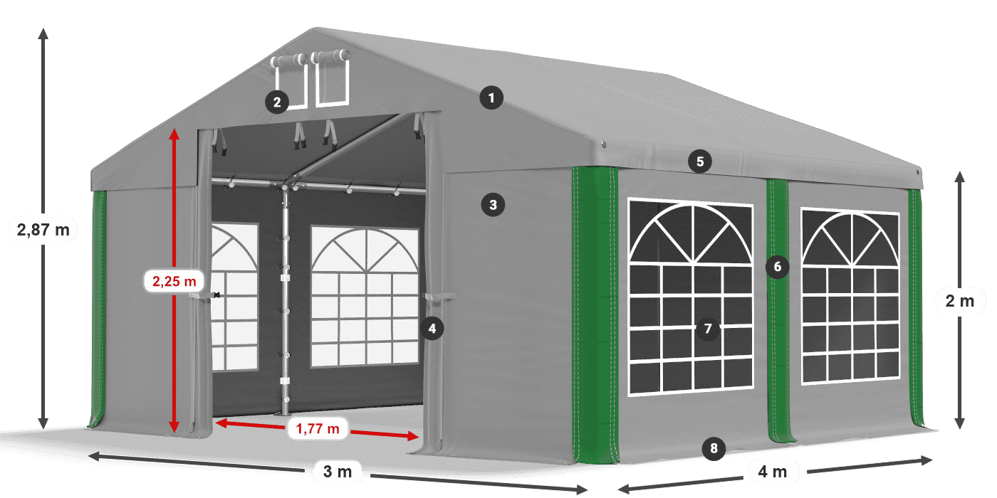 ISD 560 PVC legenda 2m