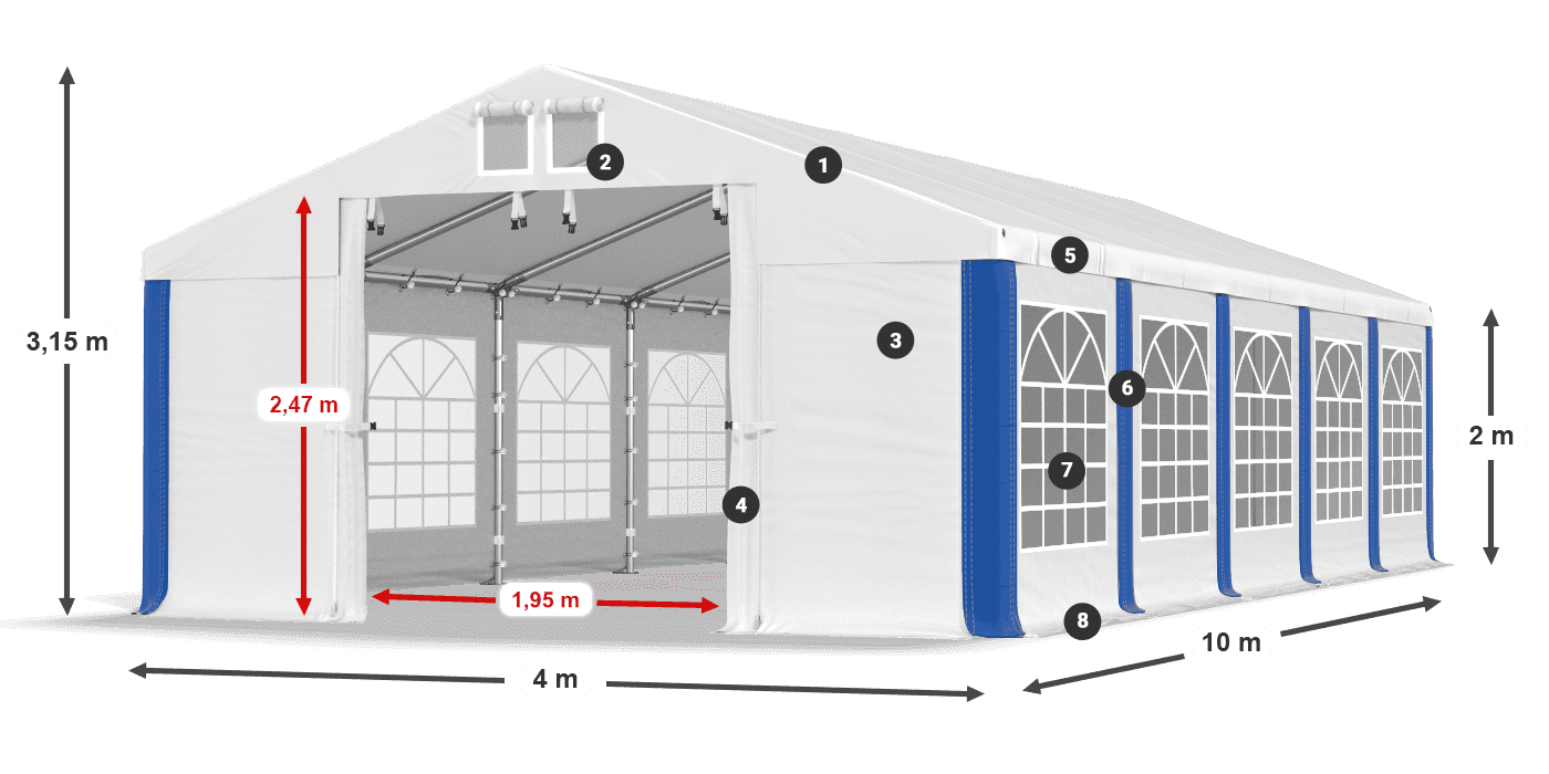 ISD 560 PVC legenda 2m