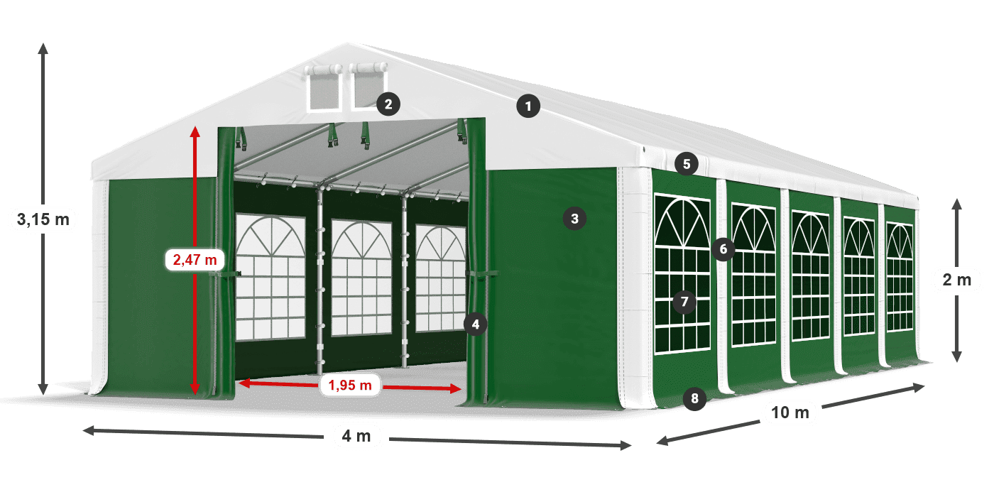ISD 560 PVC legenda 2m