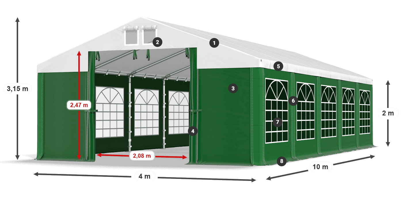 ISD 560 PVC legenda 2m