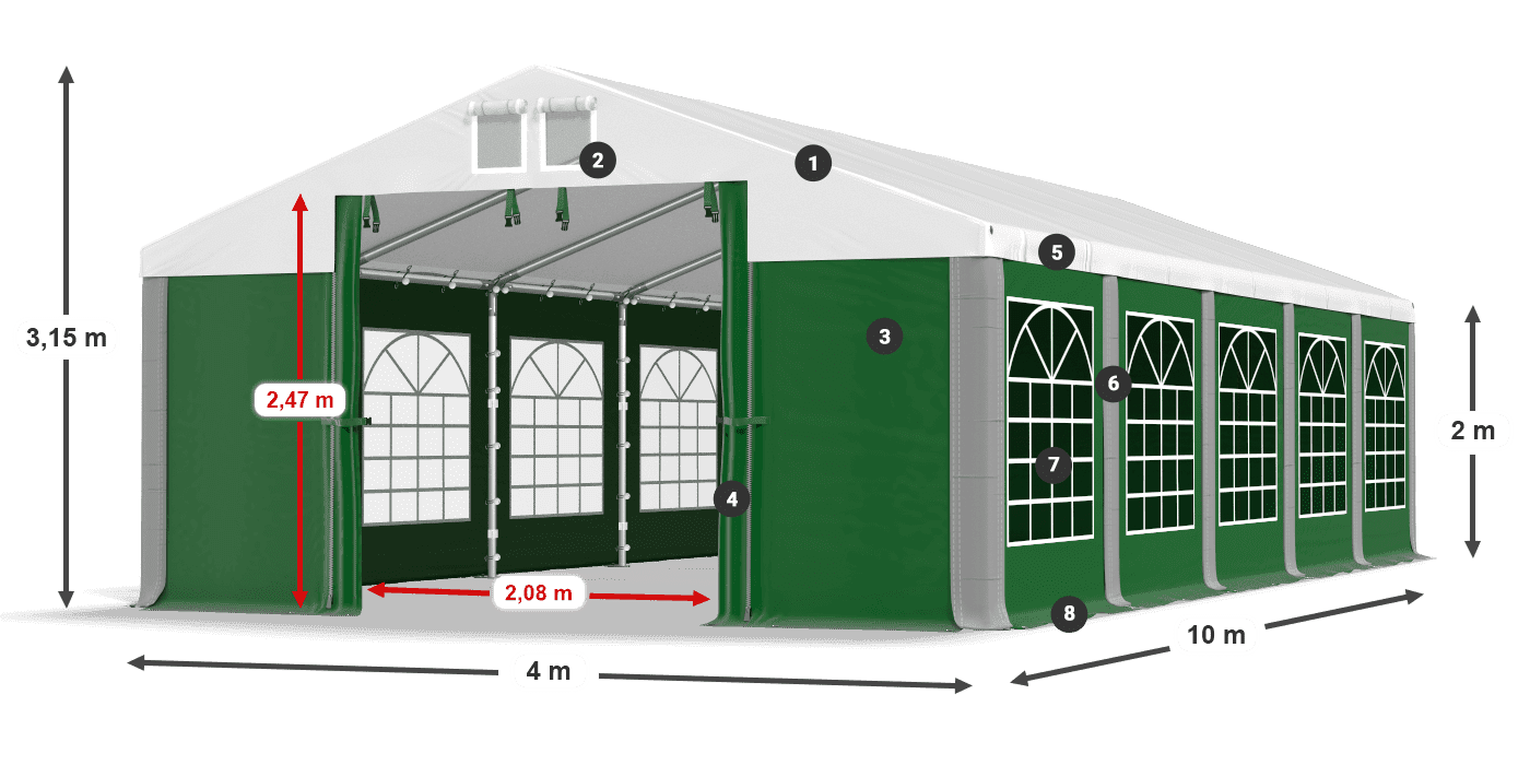ISD 560 PVC legenda 2m