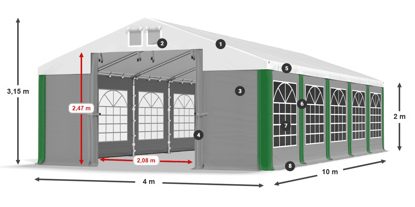 ISD 560 PVC legenda 2m