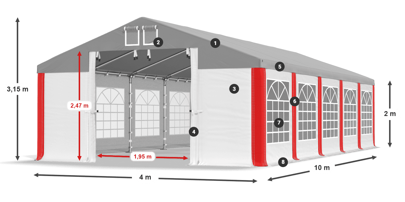 ISD 560 PVC legenda 2m