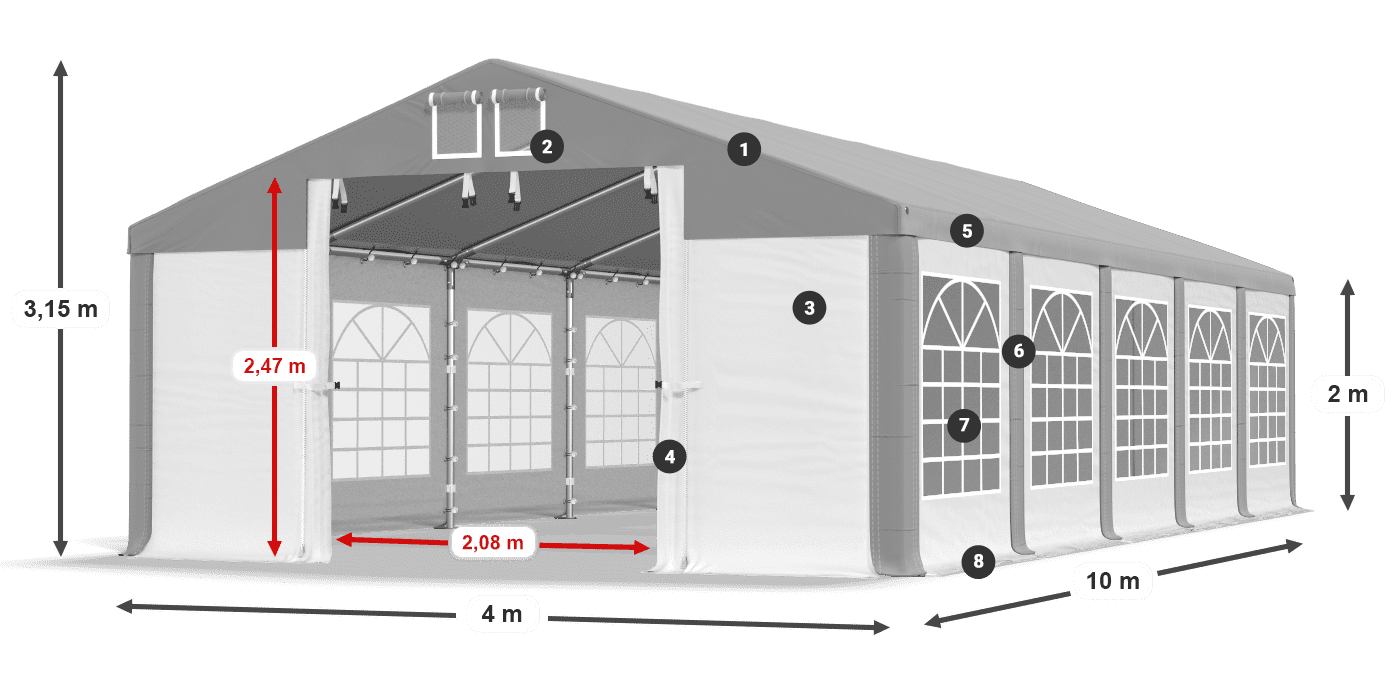 ISD 560 PVC legenda 2m