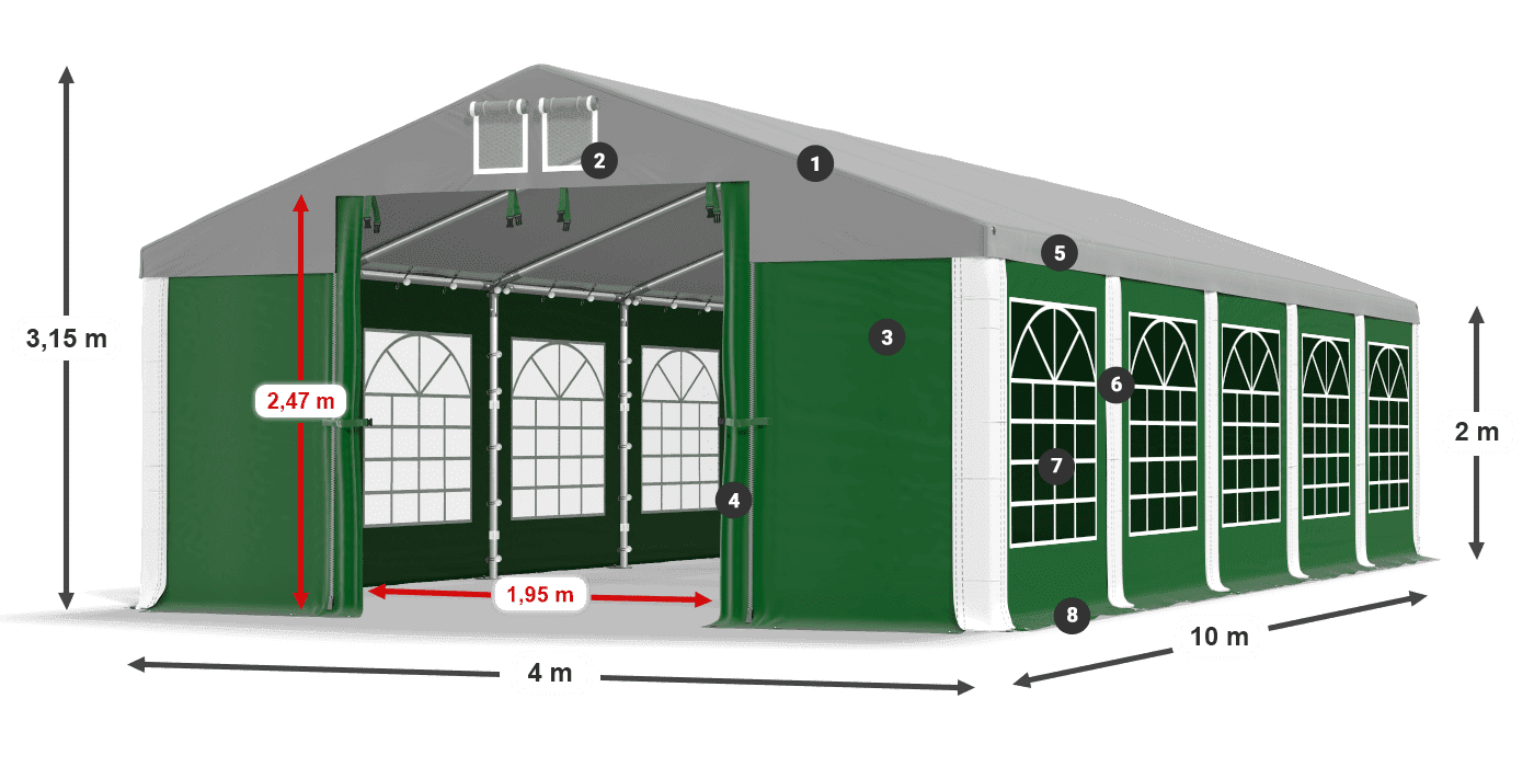 ISD 560 PVC legenda 2m