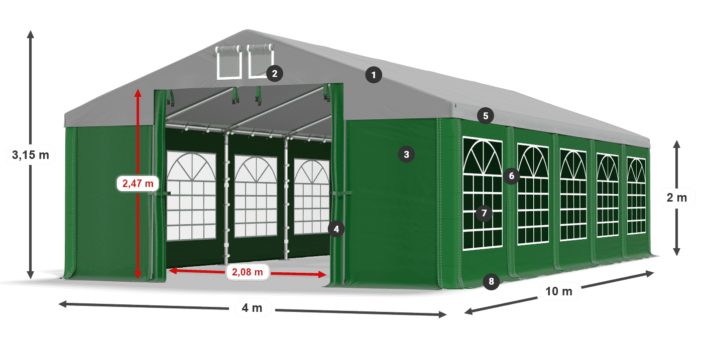 ISD 560 PVC legenda 2m