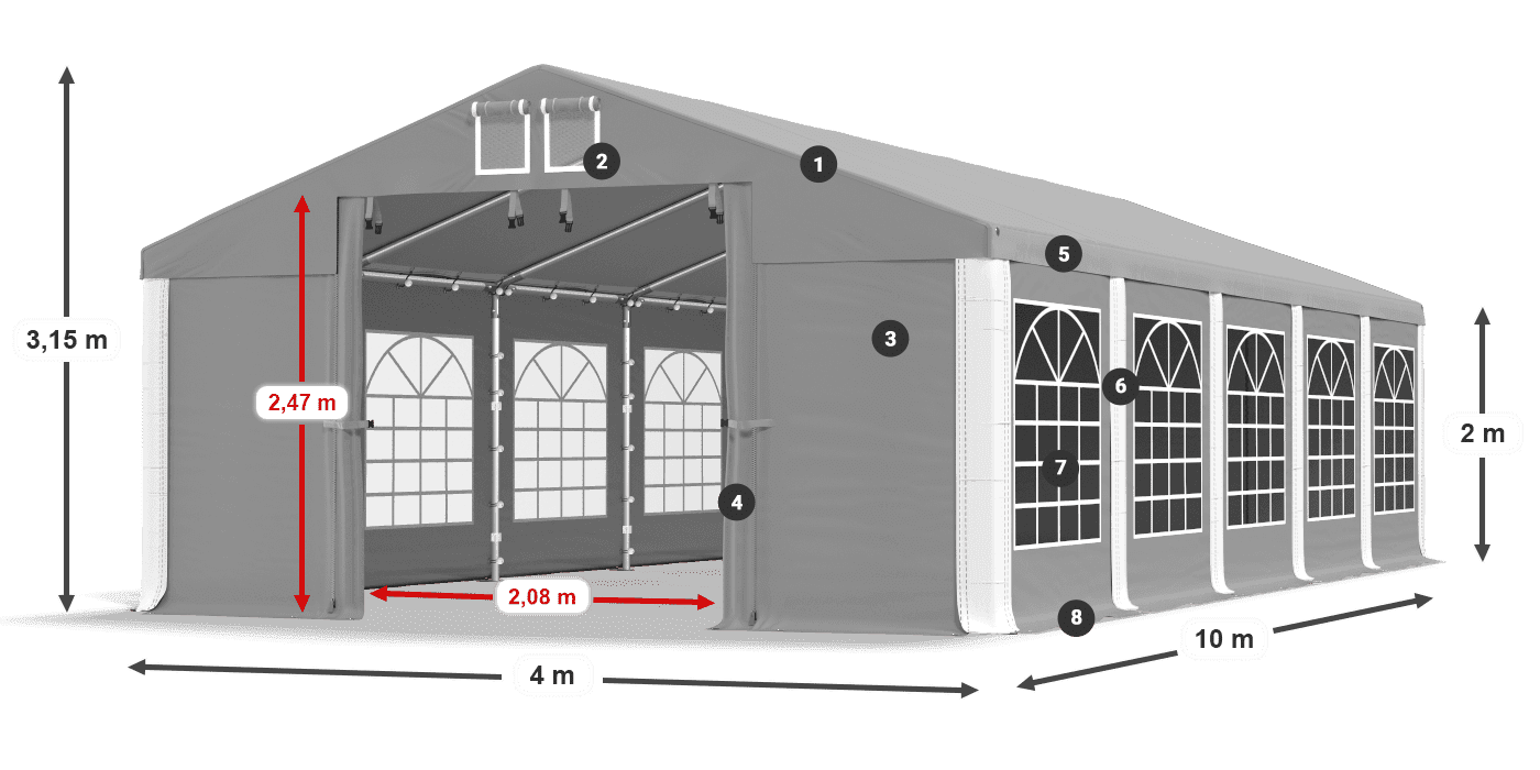 ISD 560 PVC legenda 2m