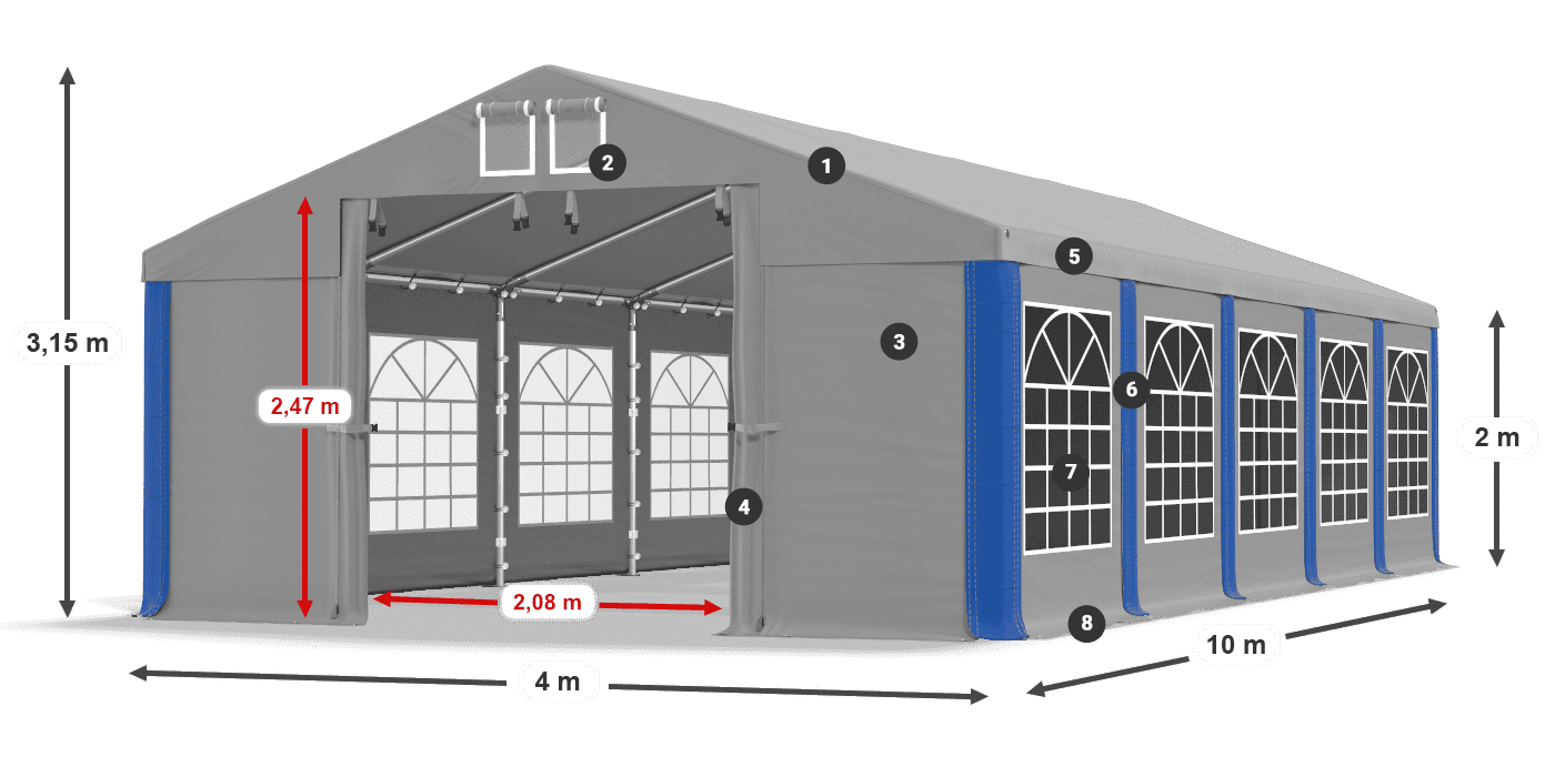 ISD 560 PVC legenda 2m