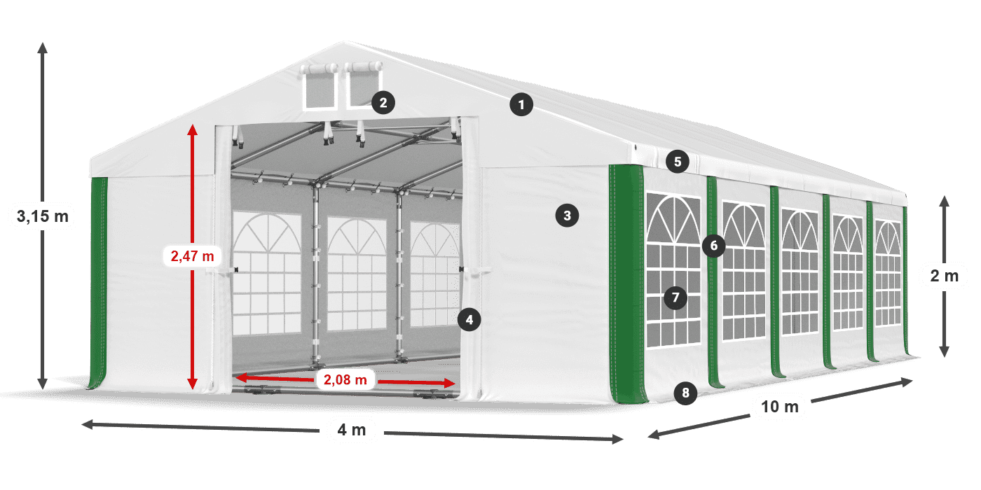 ISD 560 PVC legenda 2m