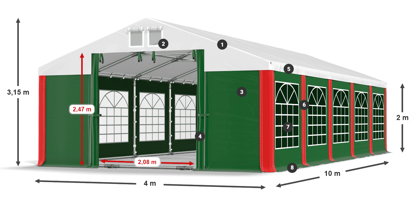 ISD 560 PVC legenda 2m