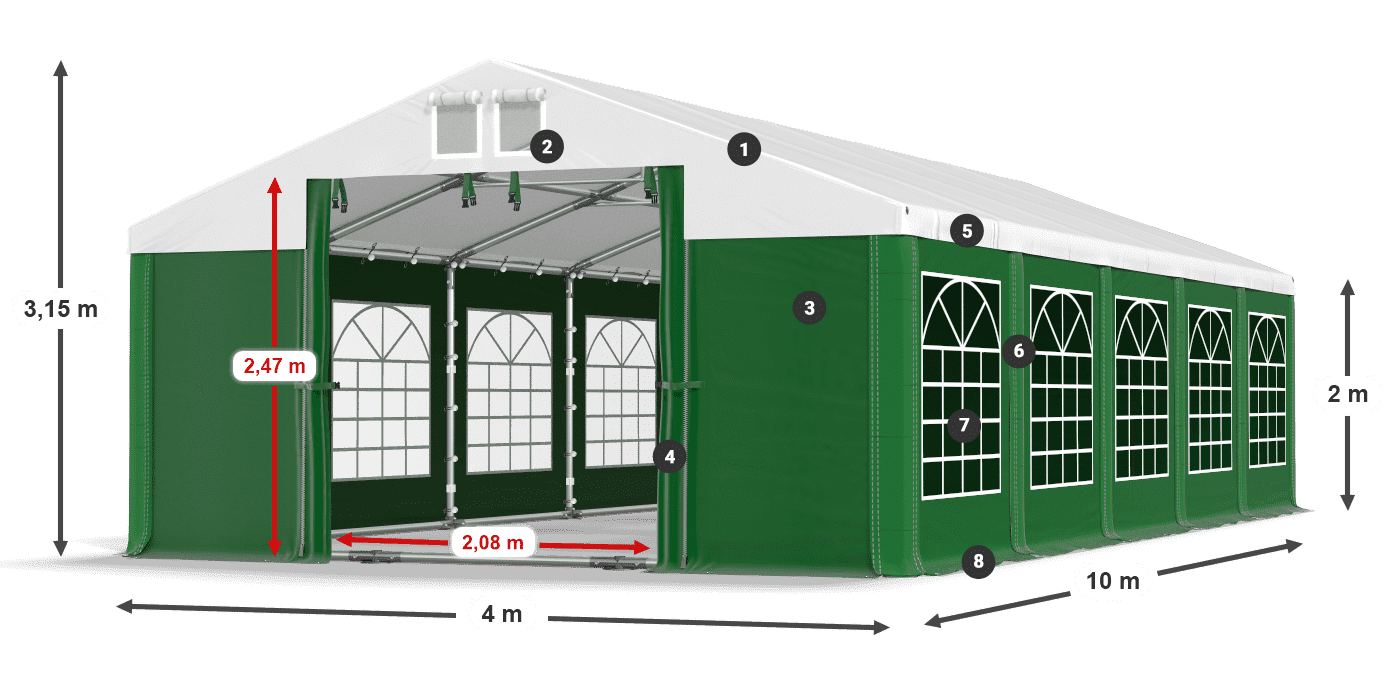 ISD 560 PVC legenda 2m