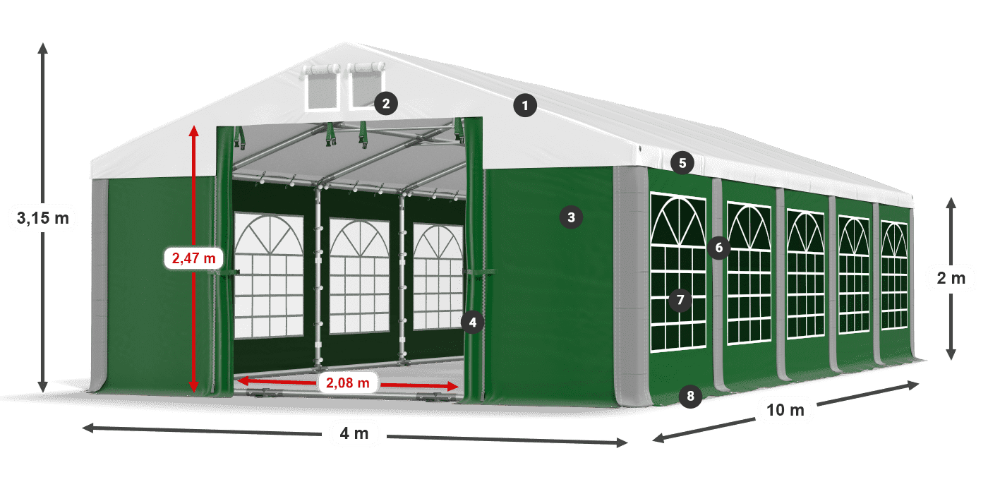 ISD 560 PVC legenda 2m