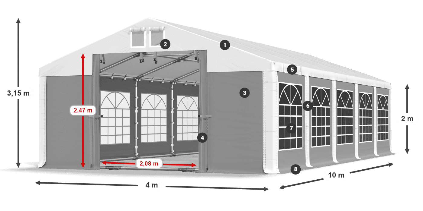 ISD 560 PVC legenda 2m