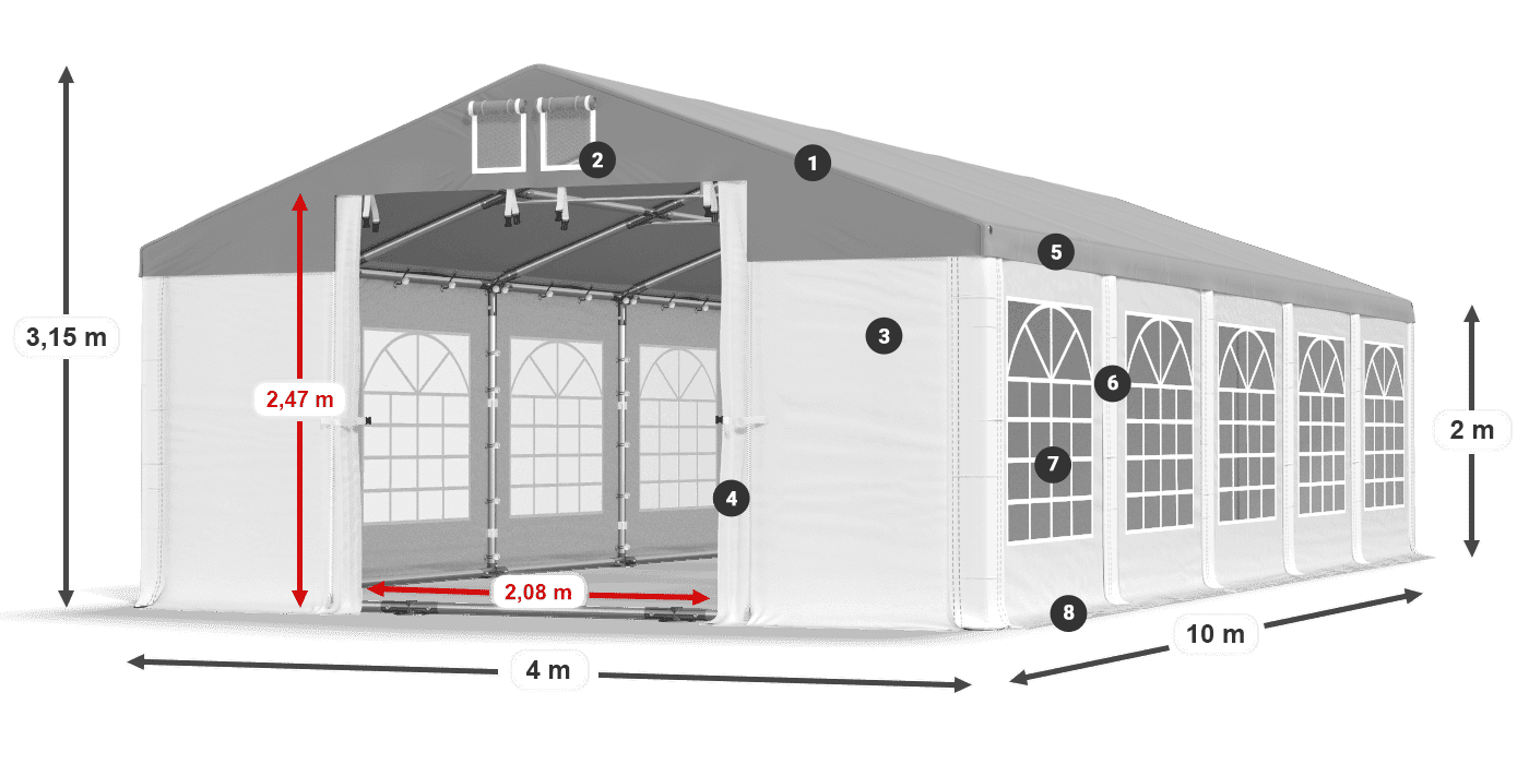 ISD 560 PVC legenda 2m