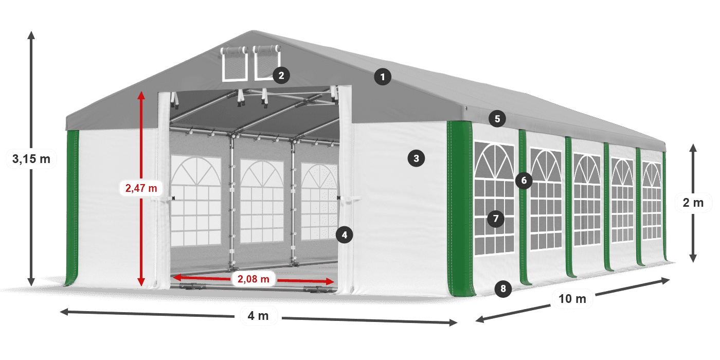 ISD 560 PVC legenda 2m
