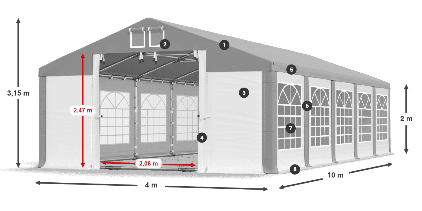 ISD 560 PVC legenda 2m