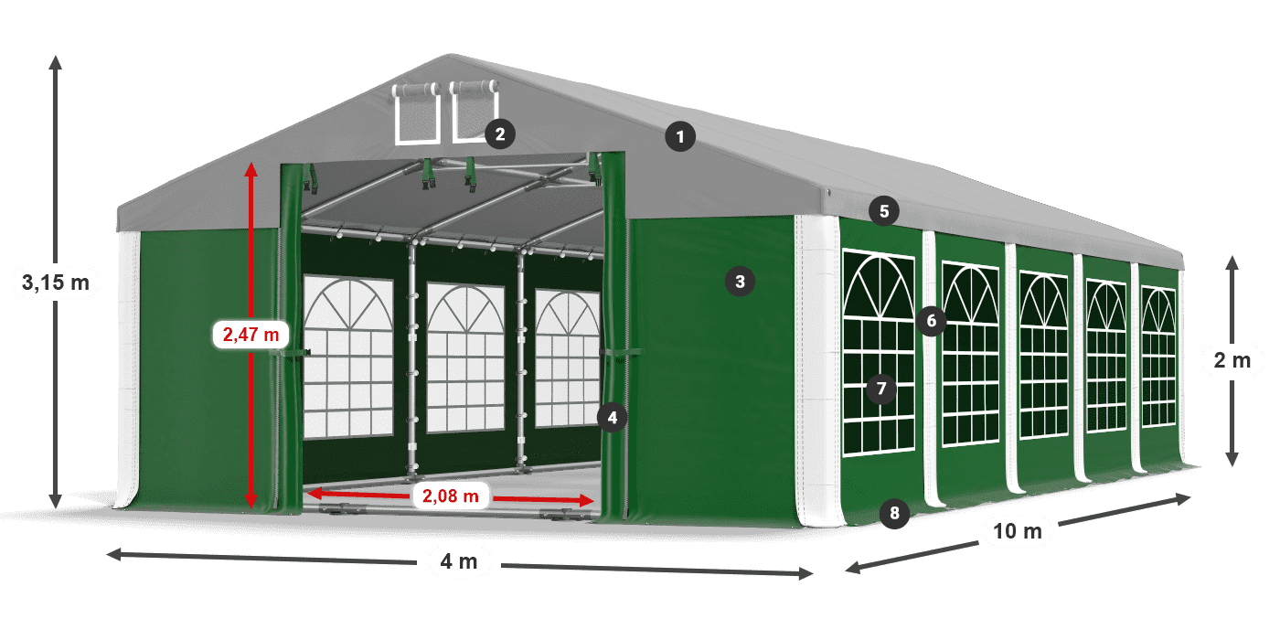 ISD 560 PVC legenda 2m