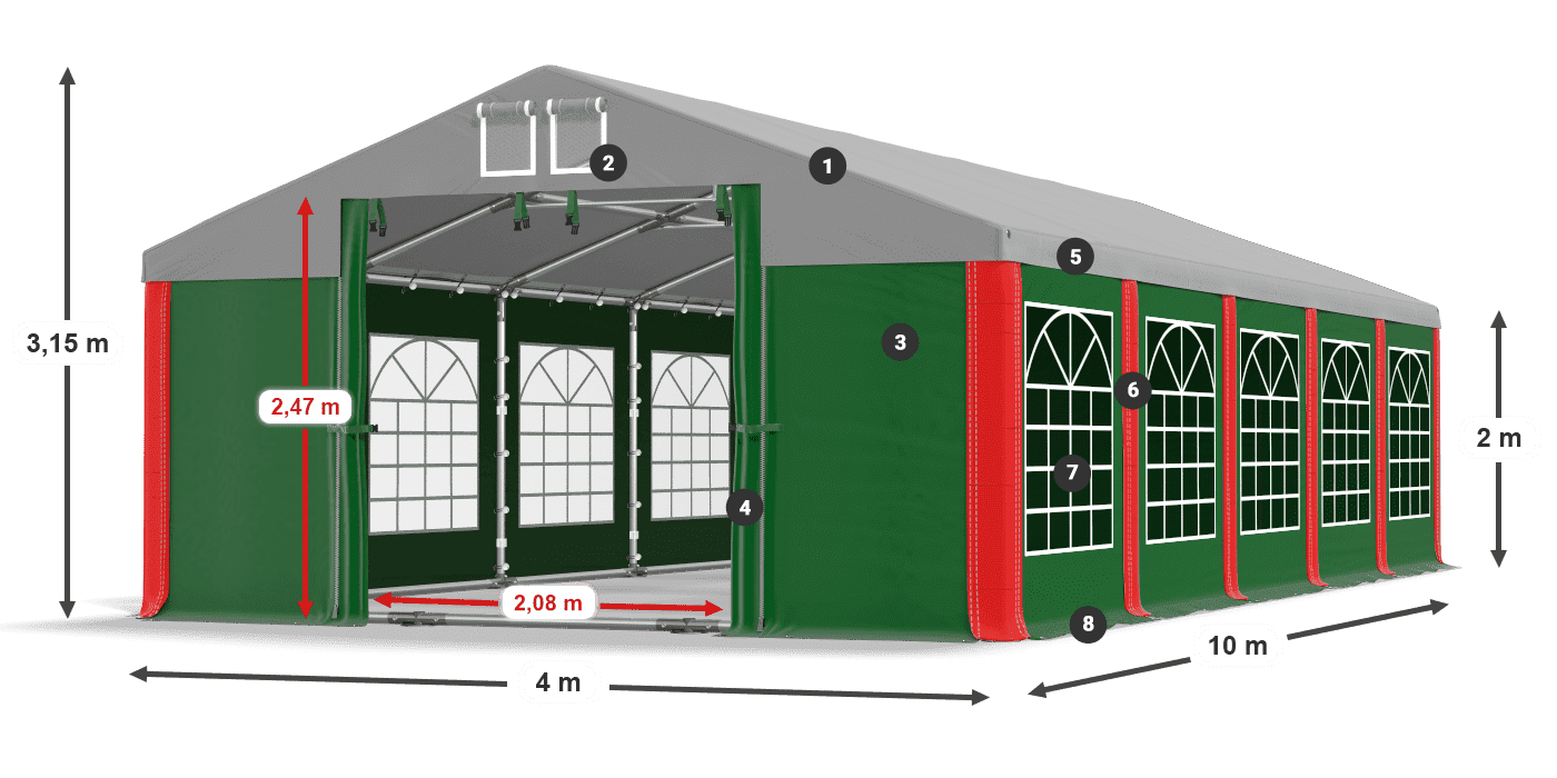 ISD 560 PVC legenda 2m