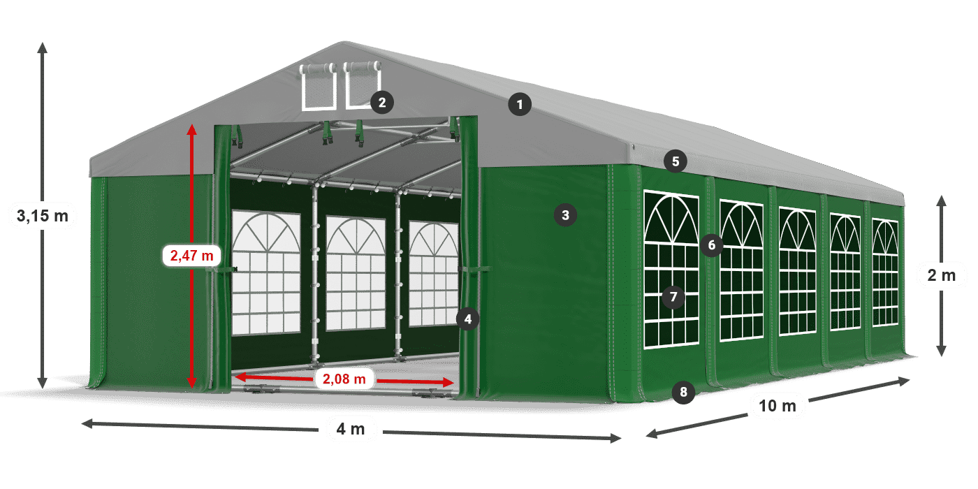 ISD 560 PVC legenda 2m