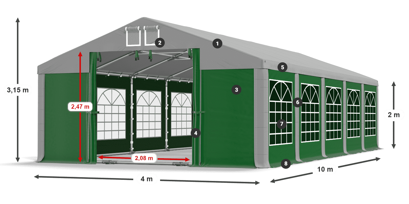 ISD 560 PVC legenda 2m