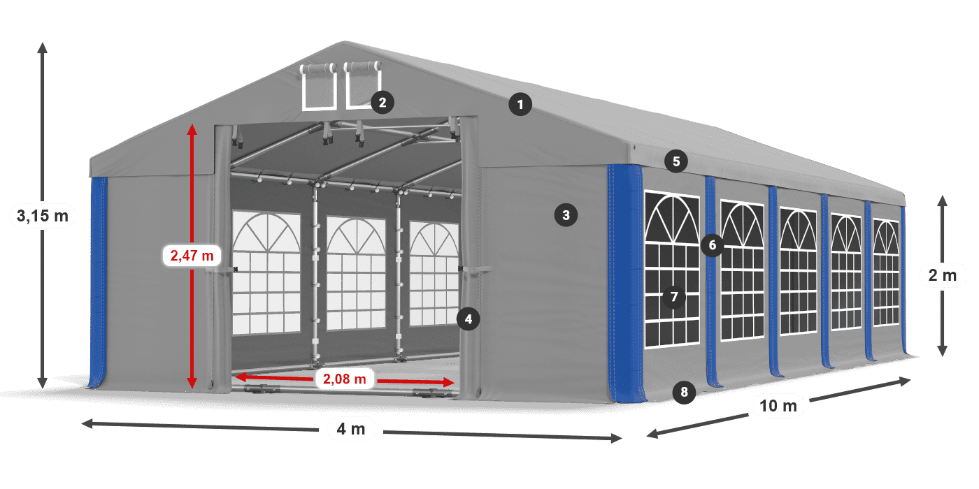 ISD 560 PVC legenda 2m