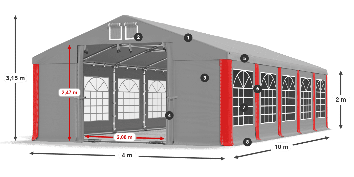 ISD 560 PVC legenda 2m