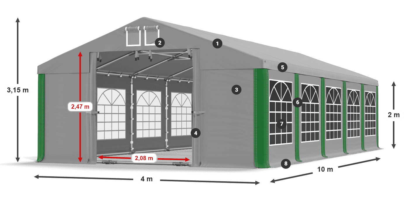 ISD 560 PVC legenda 2m