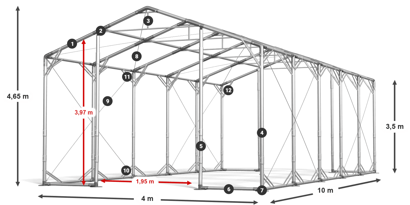 POLAR PLUS legenda 2.5m-4m