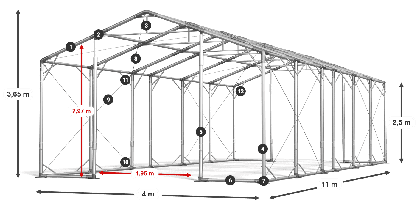 POLAR legenda 2.5m-4m