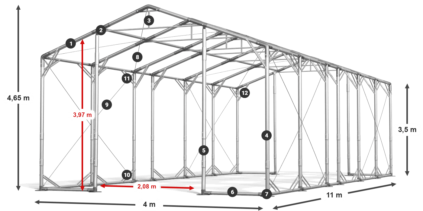 POLAR PLUS legenda 2.5m-4m