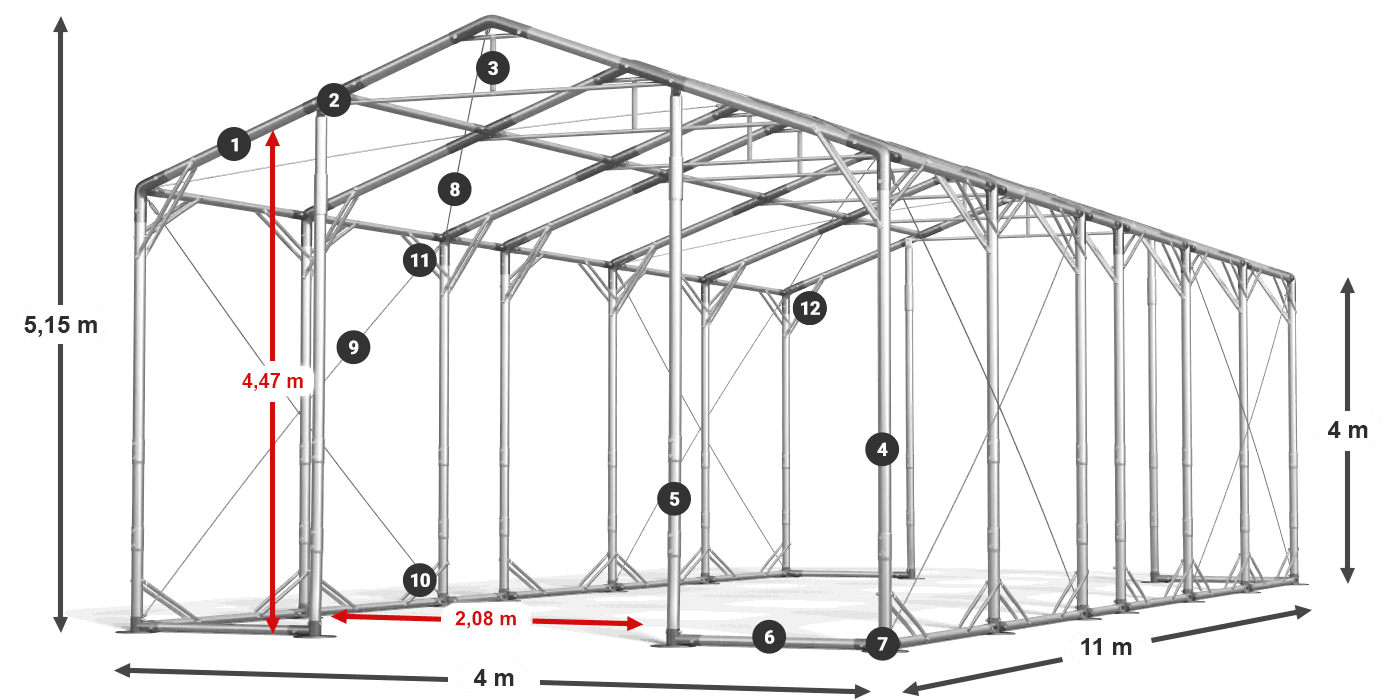 POLAR PLUS legenda 2.5m-4m
