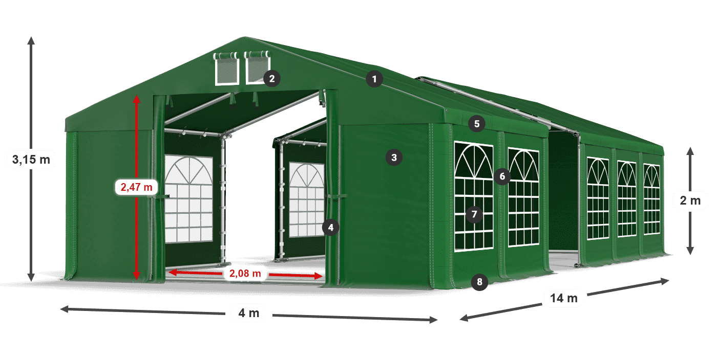 ISD 560 PVC legenda 2m