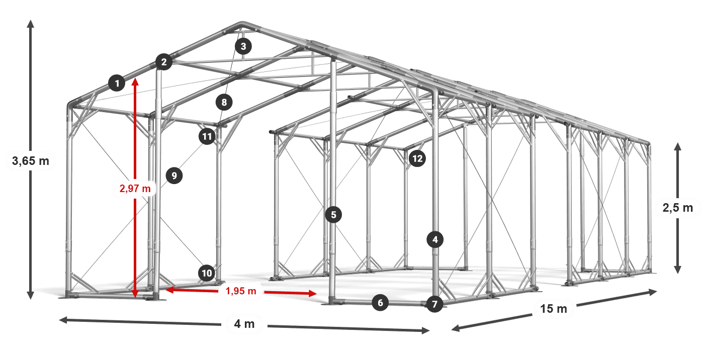 POLAR PLUS legenda 2.5m-4m