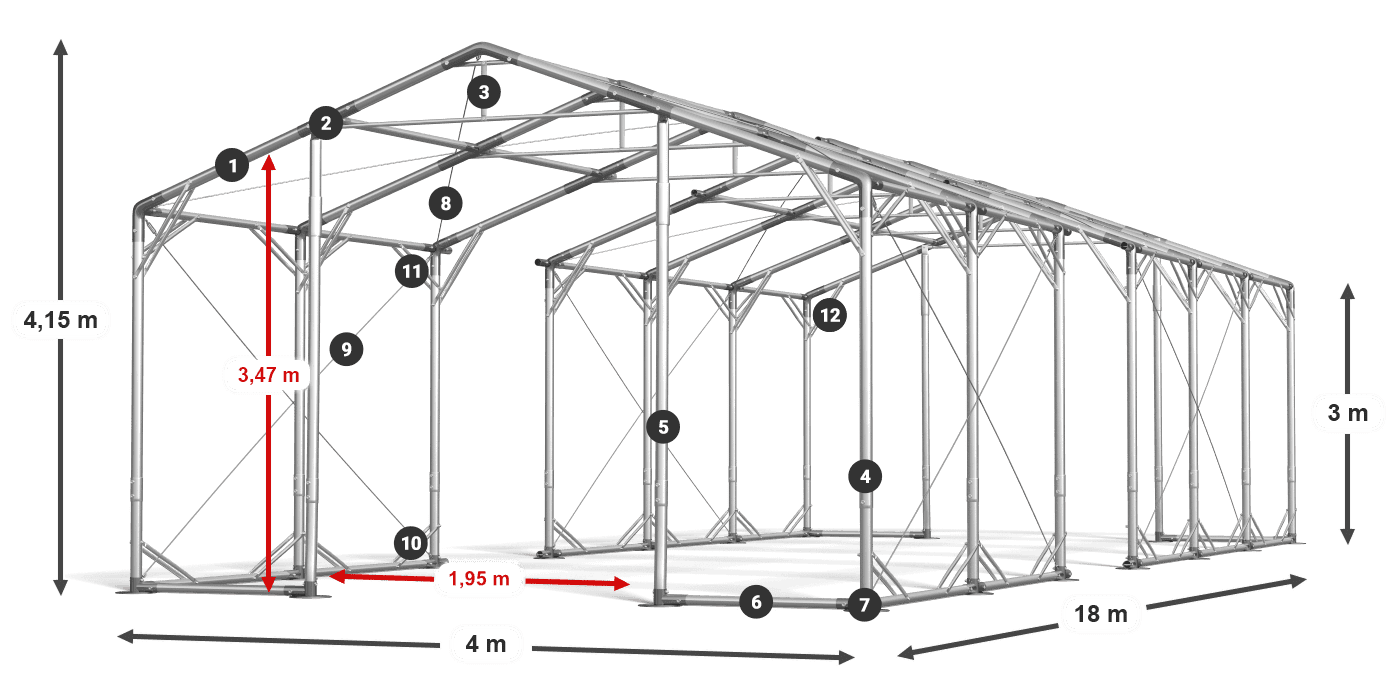 POLAR PLUS legenda 2.5m-4m