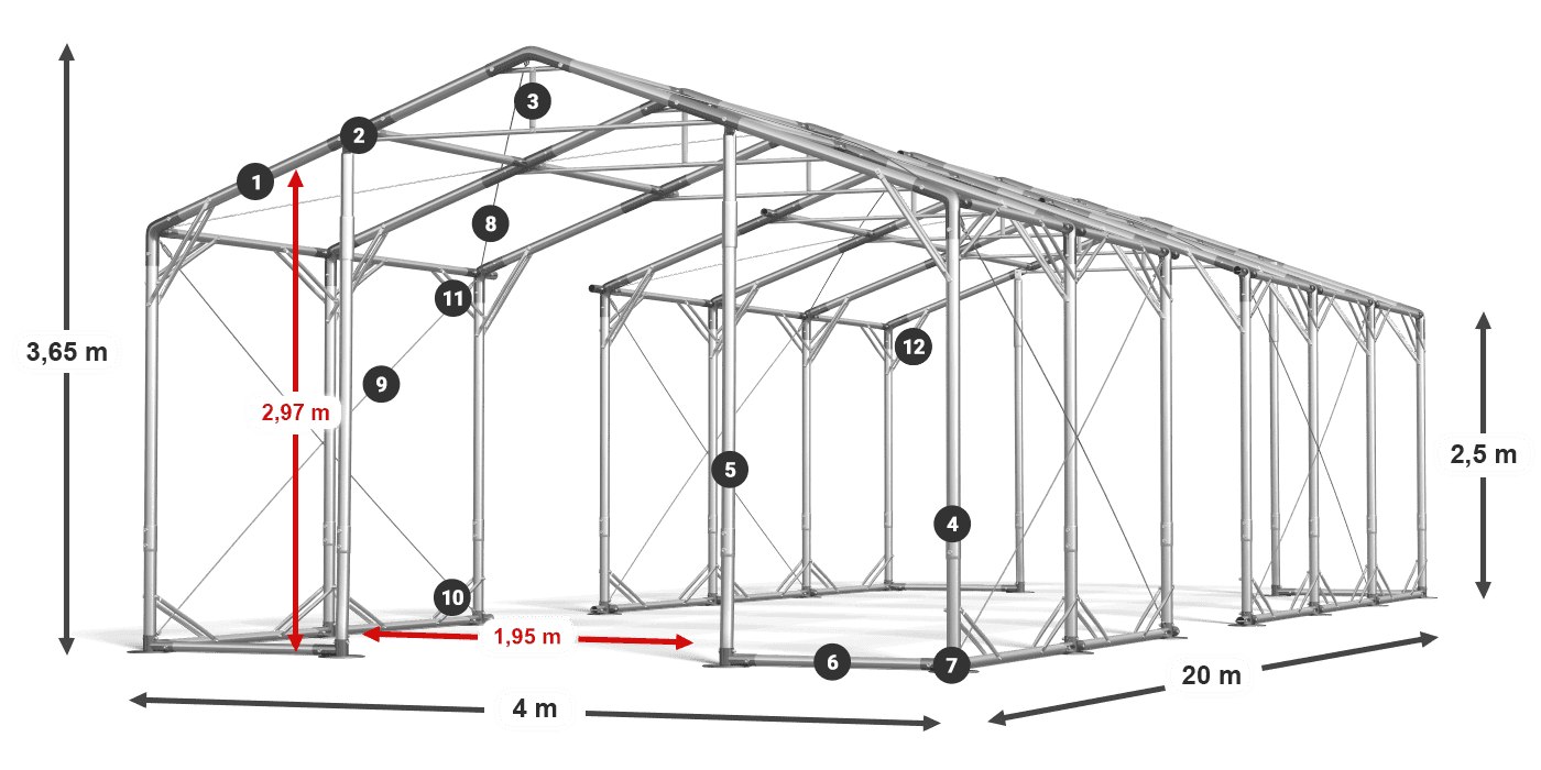 POLAR PLUS legenda 2.5m-4m