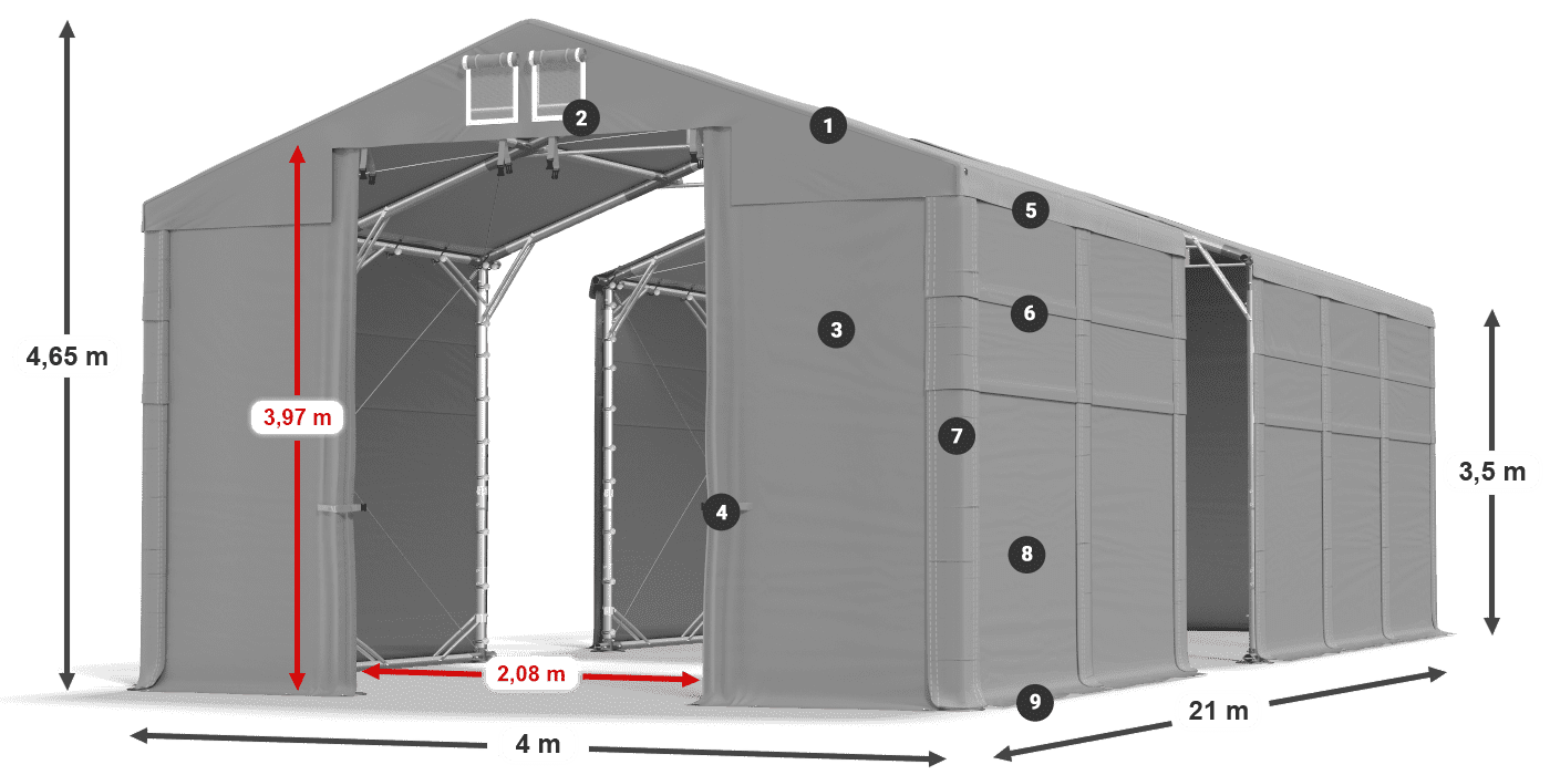 MFR 620 PVC legenda 3.5m