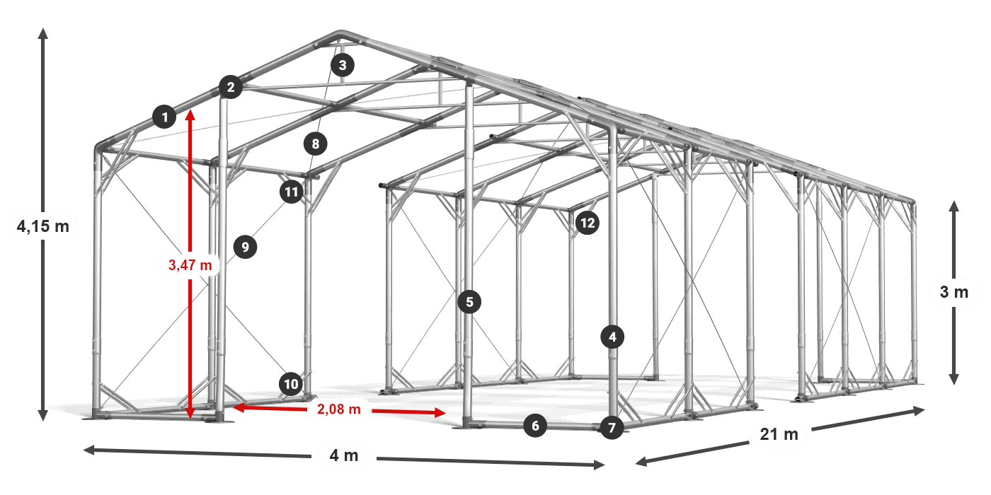 POLAR PLUS legenda 2.5m-4m