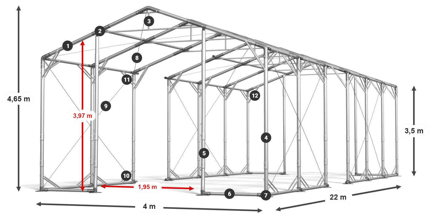 POLAR PLUS legenda 2.5m-4m