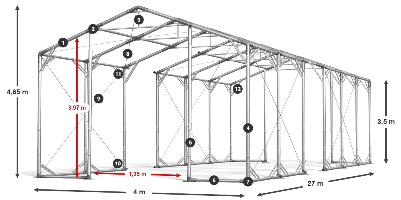 POLAR PLUS legenda 2.5m-4m