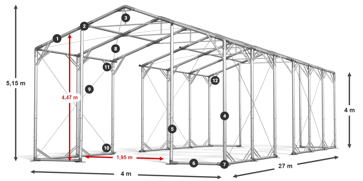 POLAR PLUS legenda 2.5m-4m