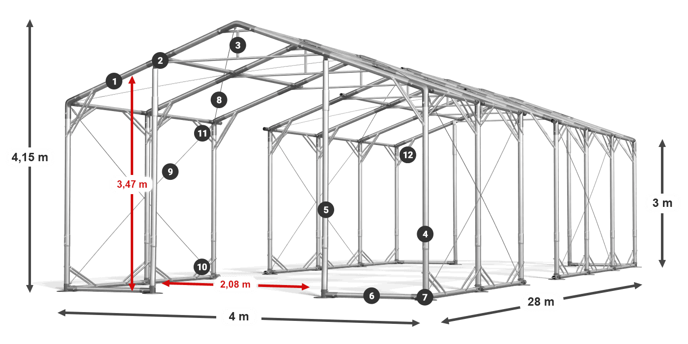 POLAR PLUS legenda 2.5m-4m