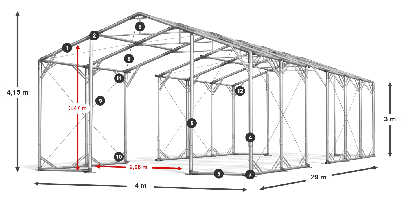 POLAR PLUS legenda 2.5m-4m