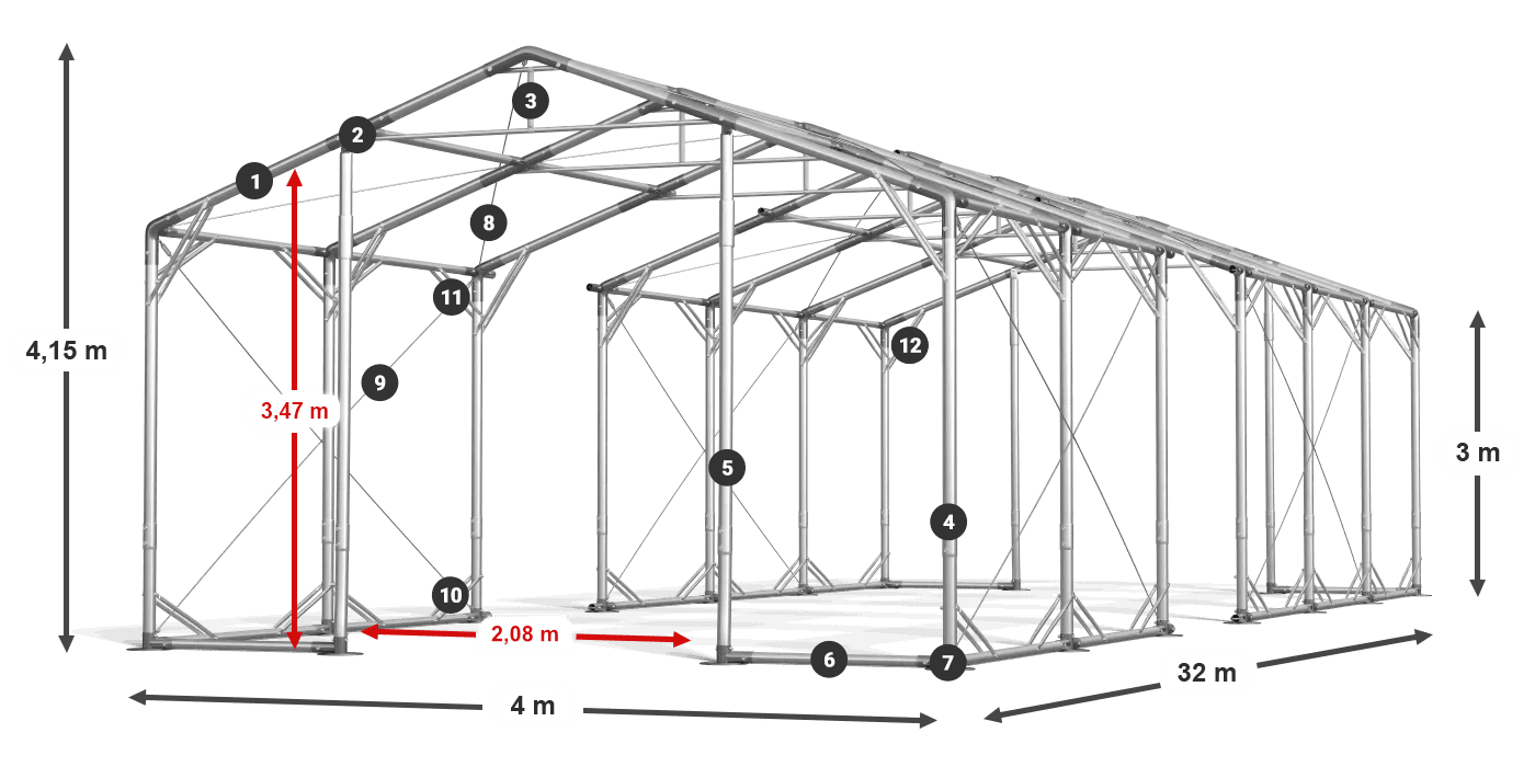 POLAR PLUS legenda 2.5m-4m