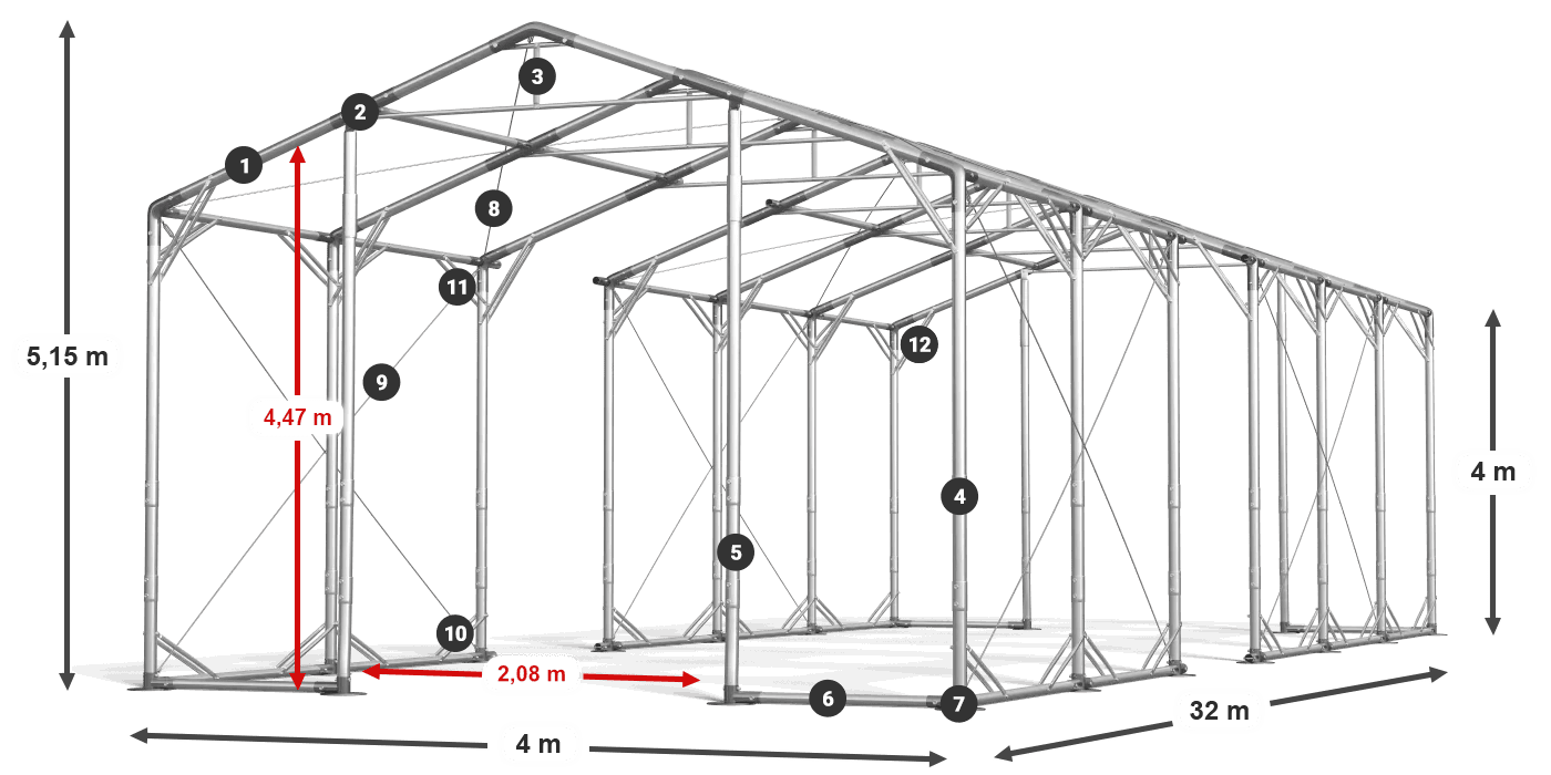 POLAR PLUS legenda 2.5m-4m