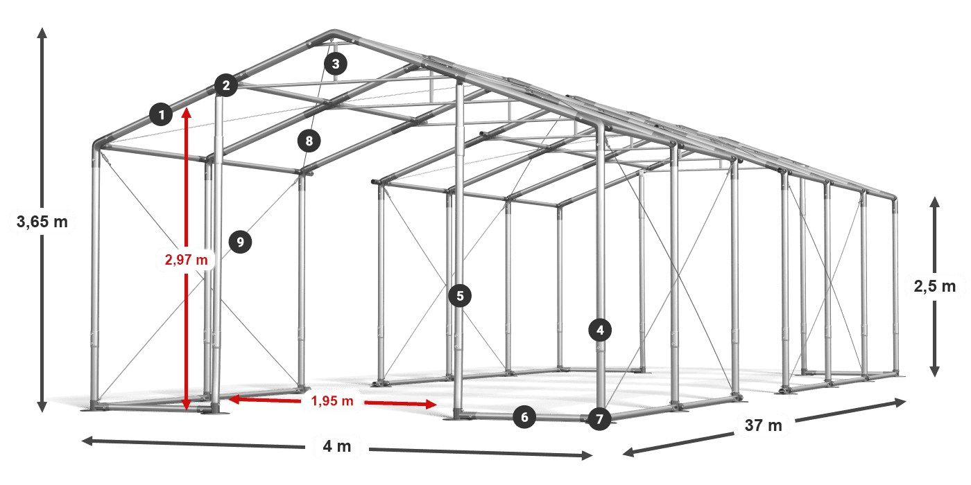 WINTER PLUS legenda 2.5m-4m