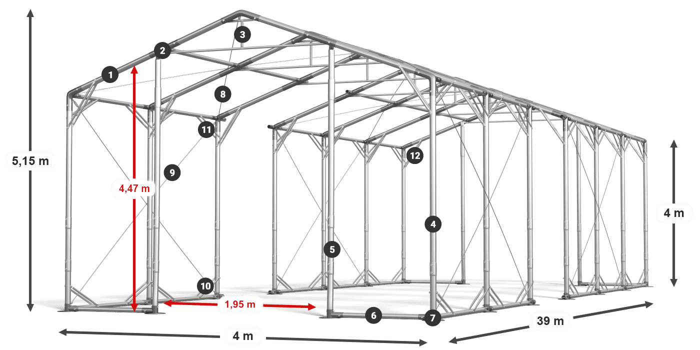 POLAR PLUS legenda 2.5m-4m