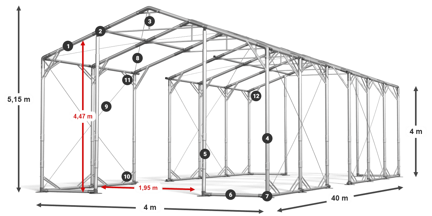POLAR PLUS legenda 2.5m-4m